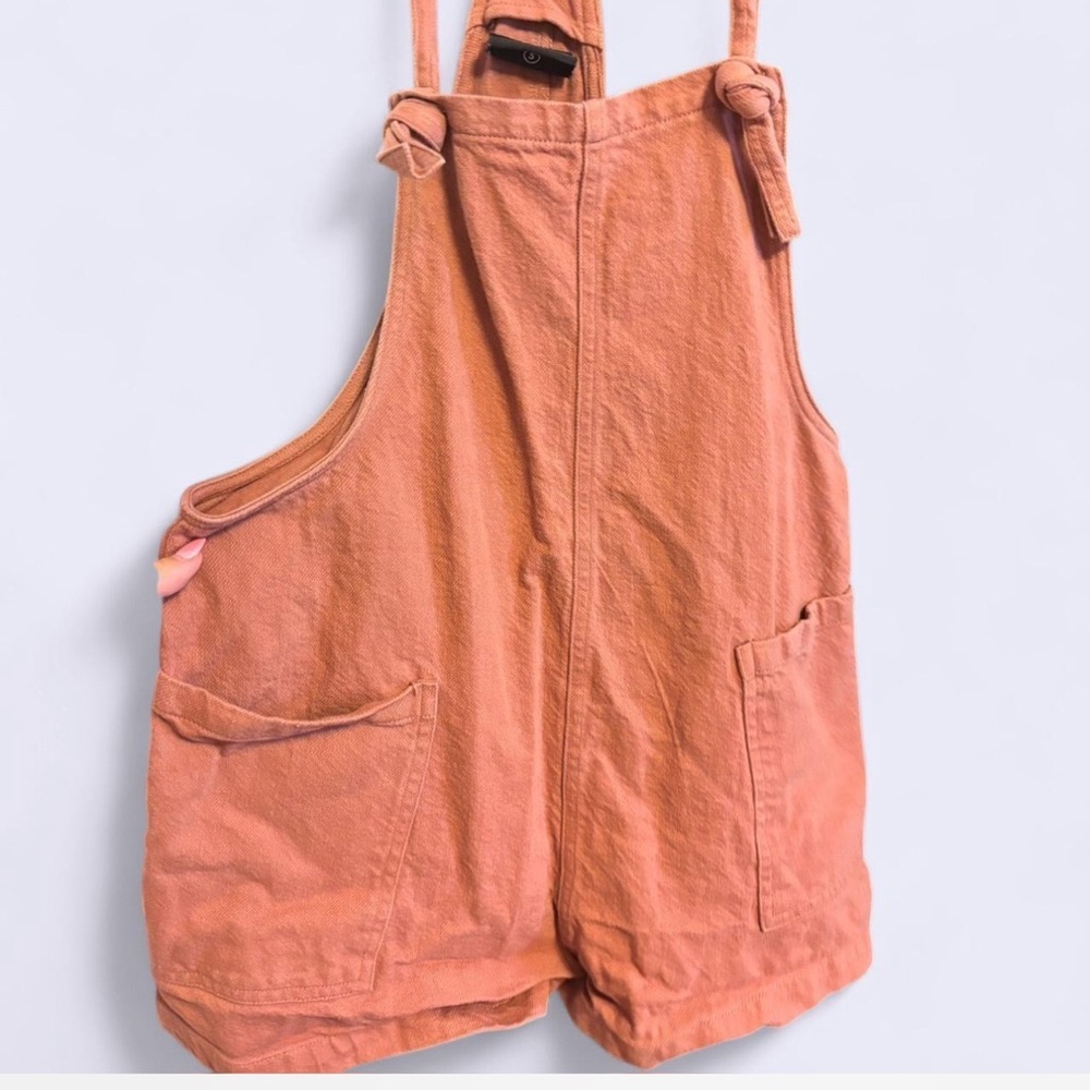 Rust Orange Overalls